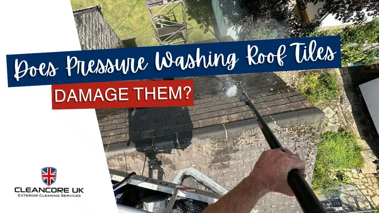 Does Pressure Washing Roof Tiles Damage Them? Cleancore UK